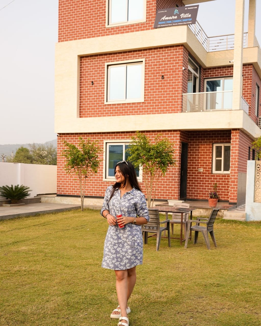 Amaira Stay luxury private villa exterior and entrance in Phanda, Udaipur